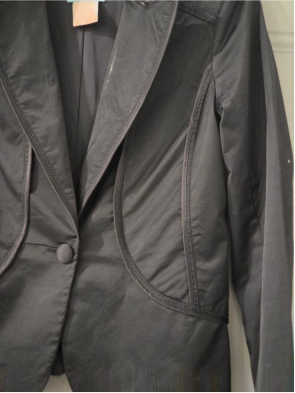 Women's Marciano Black Blazer Jacket - Picture 8 of 13